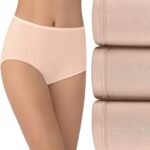 Women Brief Panties Silky Stretch and Satin Trim