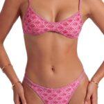 Women Sexy High Cut Cheeky Bikini Sets 2 Pieces String Swimsuit Micro Bathing Suits